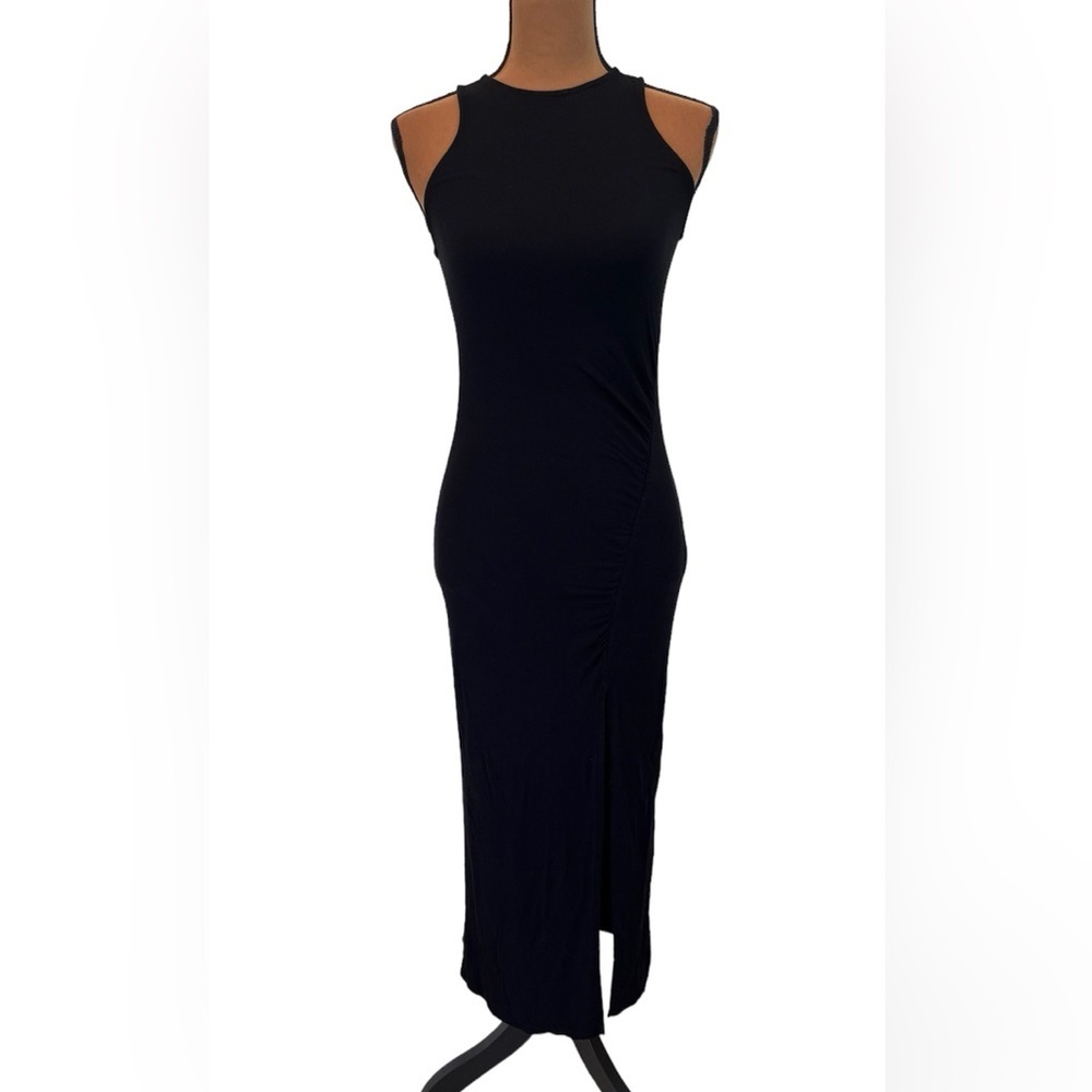 Maxi Dress in Black, Size Small